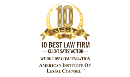 10 Best 2018 | 10 Best Law Firm Client Satisfaction | Workers' Compensation | American Institute of Legal Counsel