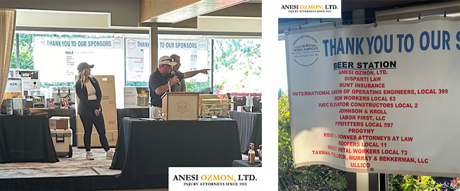 Anesi Ozmon, Ltd at Chicago & Cook County Building Trades Golf Outing