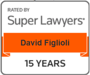 RATED BY Super Lawyers David Figlioli 15 YEARS