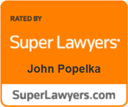 RATED BY Super Lawyers John Popelka SuperLawyers.com